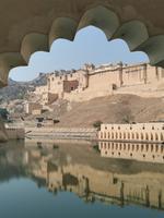 Das Amber Fort, Jaipur, Hauptstadt Rajasthans
