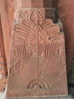 Kunstvolle Säulenarbeit, Rotes Fort, Agra