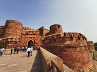 Eingang zum roten Fort in Agra