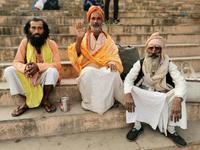 Heilige Männer, Varanasi
