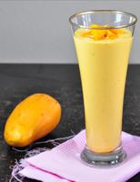 Ein leckeres indisches Getränk ist der Mangolassi