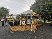 Auch ein altes Tuk Tuk hat hier neue Verwendung gefunden, Madhya Pradesch