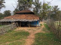 Bauernhof im ländlichen Indien, Madhya Pradesch