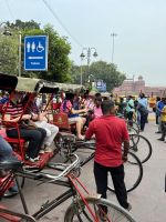 21 Rikscha Fahrt durch das Bollywoodviertel