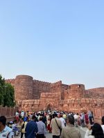 38 Agra Fort von außen