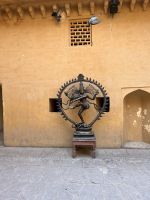 88 Skulptur auf dem Amber Fort Gelände