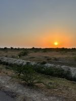 135 Sonnenuntergang in Khejarla