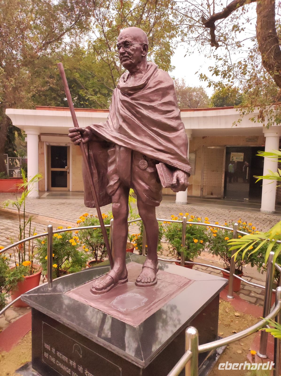 Mahatma Gandhi Statue in Neu Delhi, Indien