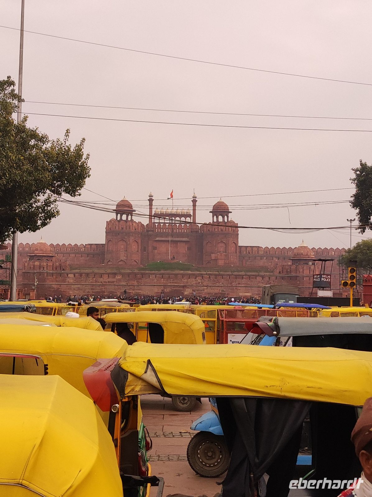 Das Rote Fort in Neu Delhi, Indien