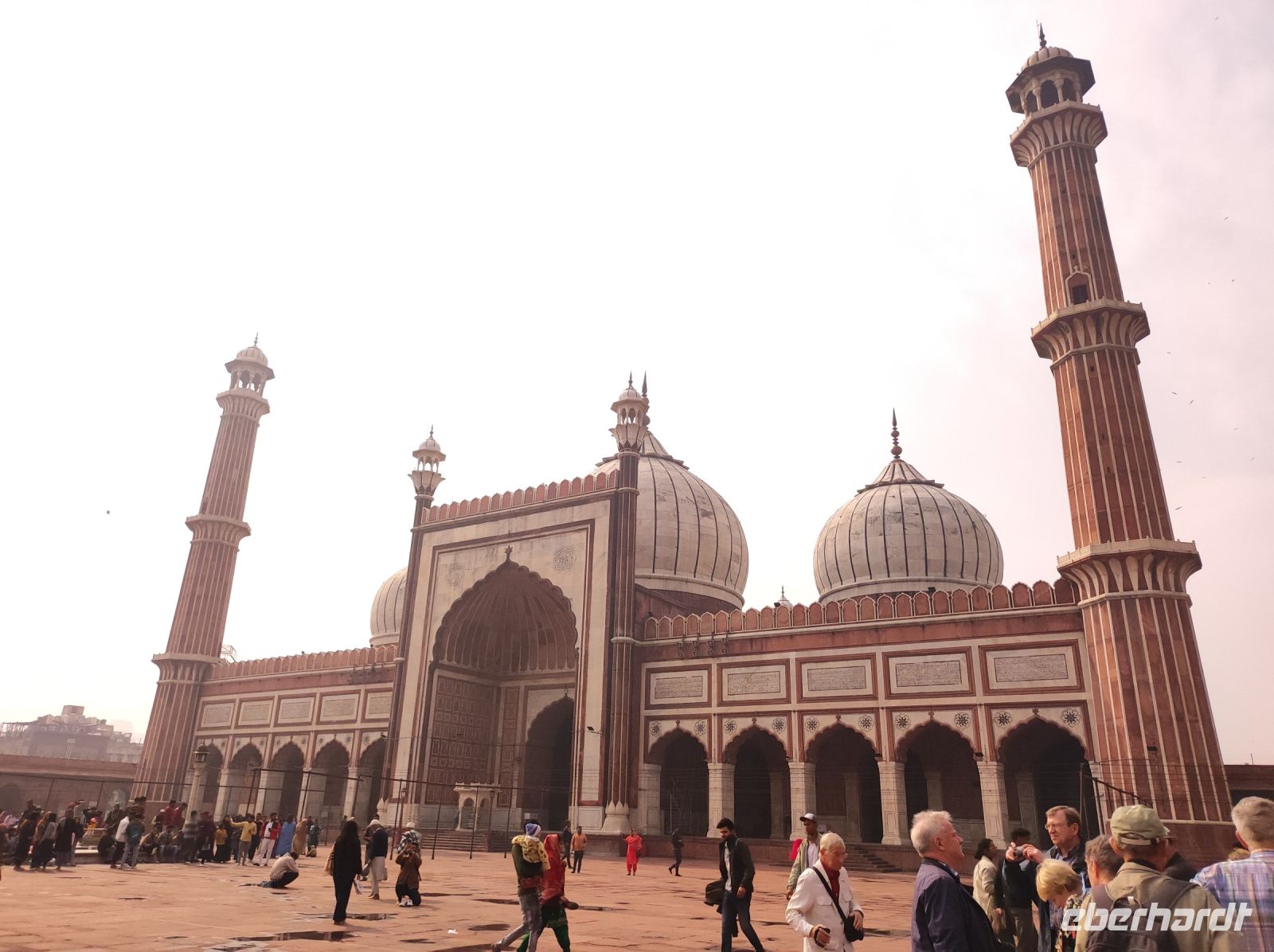 Die Freitagsmoschee in Neu Delhi, Indien