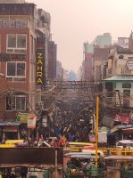 Das Bollywood-Viertel in Neu Delhi, Indien