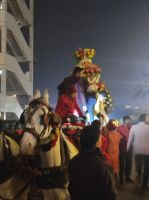 Eine Hochzeit in unserem Hotel - wir waren dabei! Neu Delhi, Indien