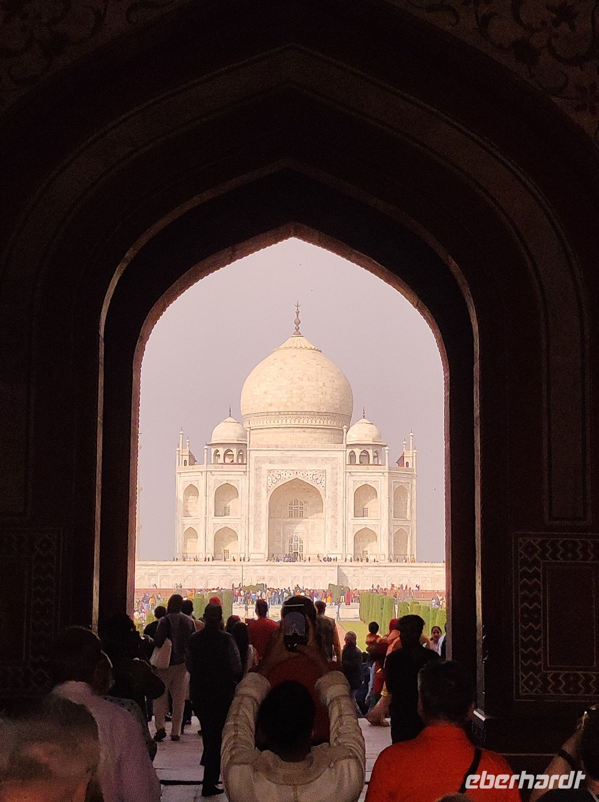Das Taj Mahal in Agra, Indien