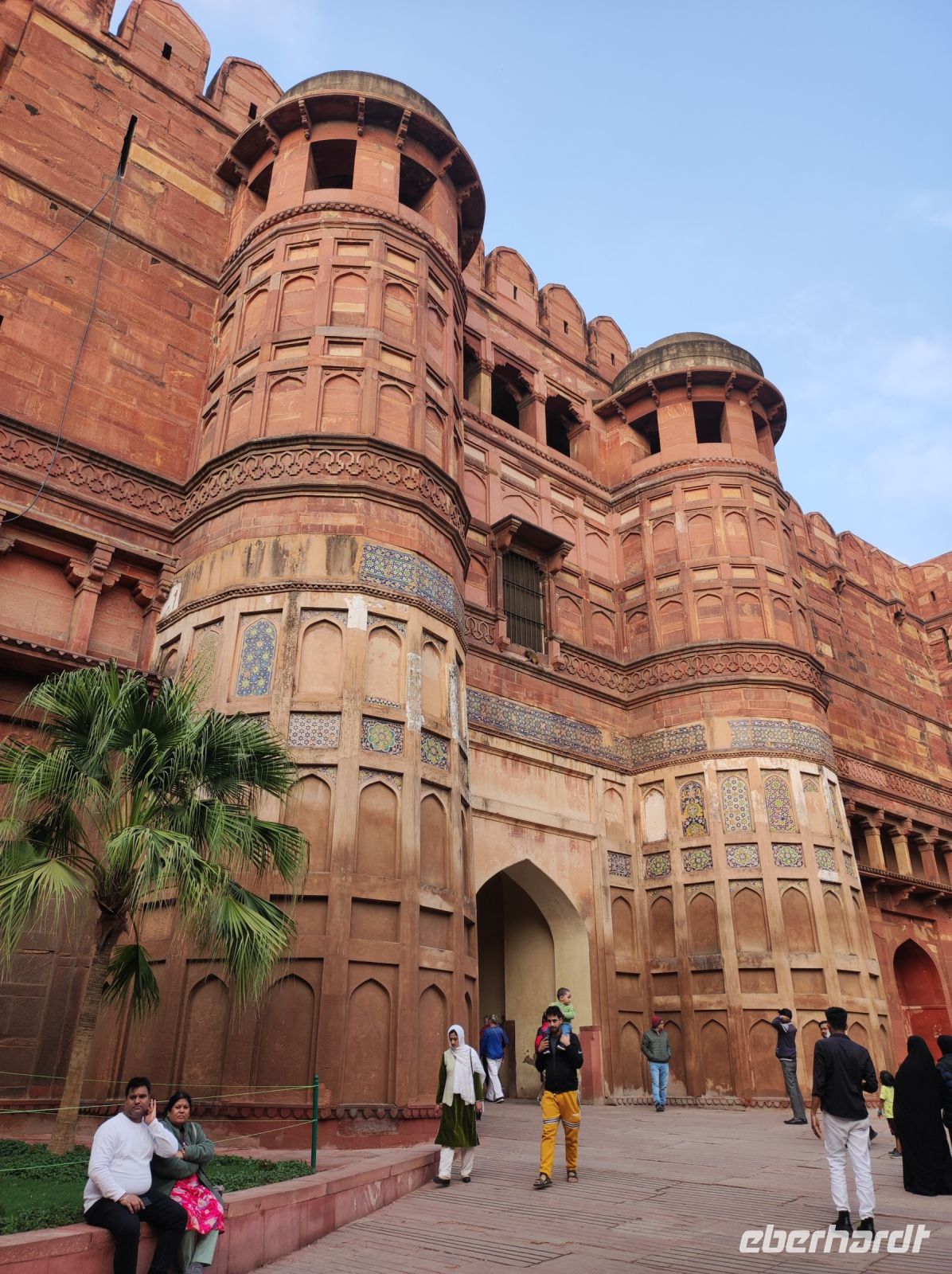 Das Agra Fort in Agra, Indien