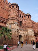 Das Agra Fort in Agra, Indien