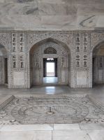 Das Agra Fort in Agra, Indien