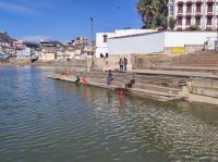 Gahts (Badestellen bzw. Weihestelle) in Pushkar, Rajesthan - Indien
