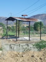 öffentliche Verbrennungsstelle in Pushkar, Rajesthan - Indien