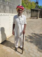 Ein alter Rajpute - Indien