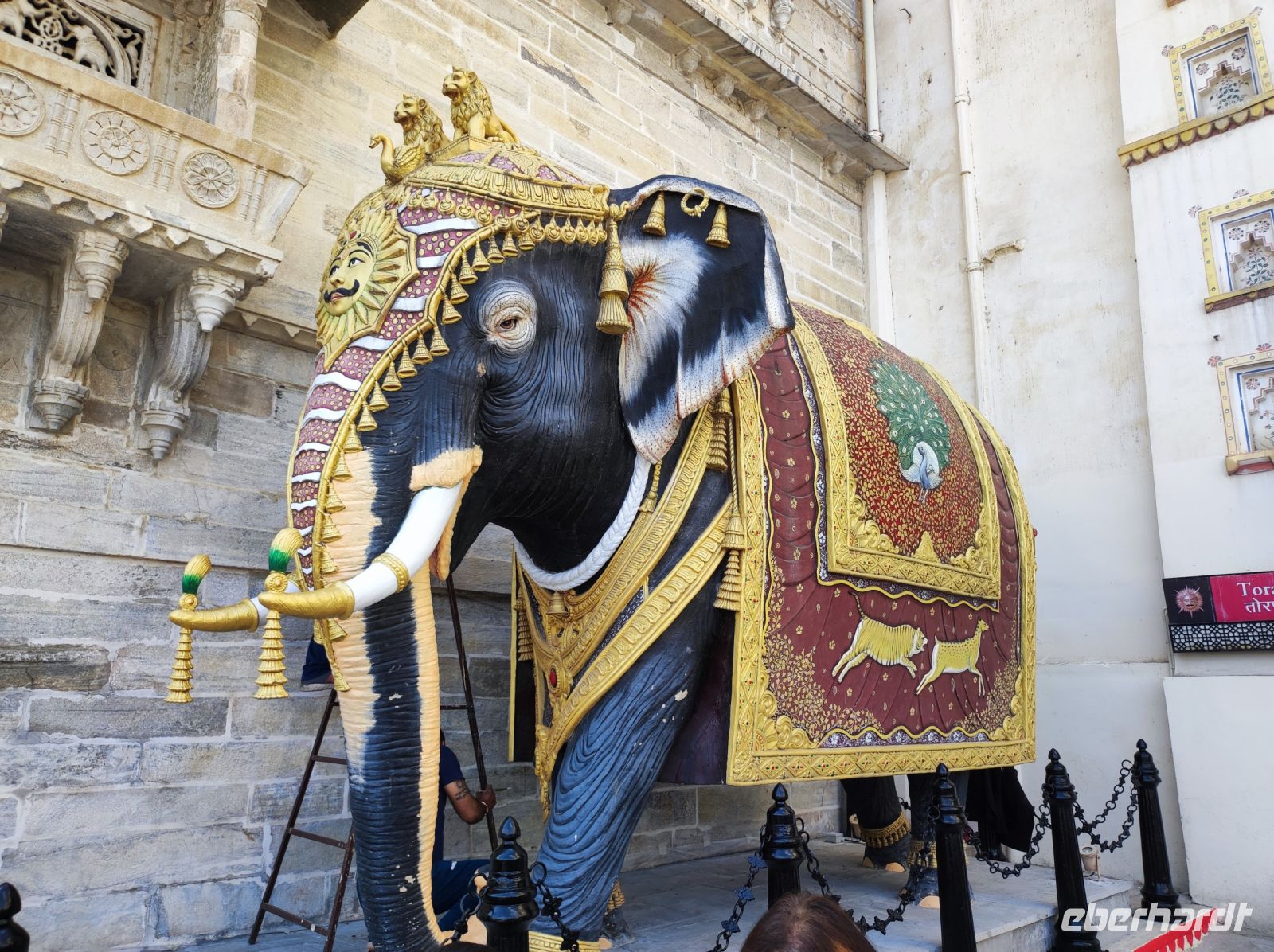 Stadtpalast der Maharanas in Udaipur, Rajesthan - Indien