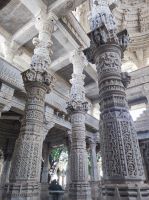 Jain-Tempel in Ranakpur, Rajesthan - Indien