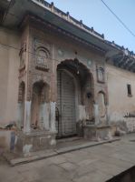Alte Hawelis in Nawalgarh, Rajesthan - Indien