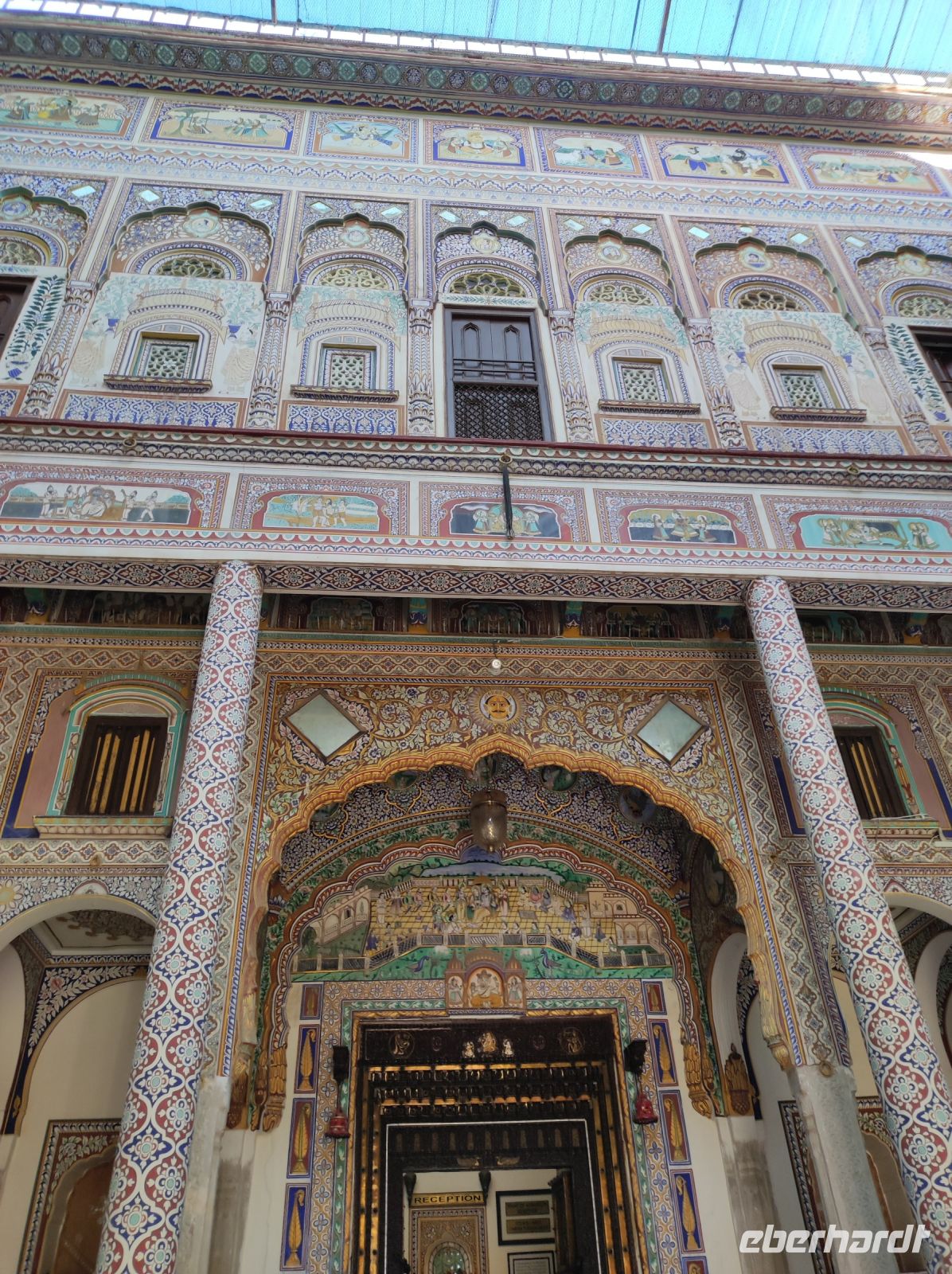 Unser Hotel, ein altes Haweli in Nawalgarh, Rajesthan - Indien