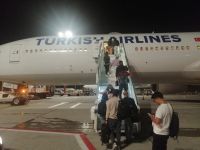 unser Flug mit TK über Istanbul nach Delhi