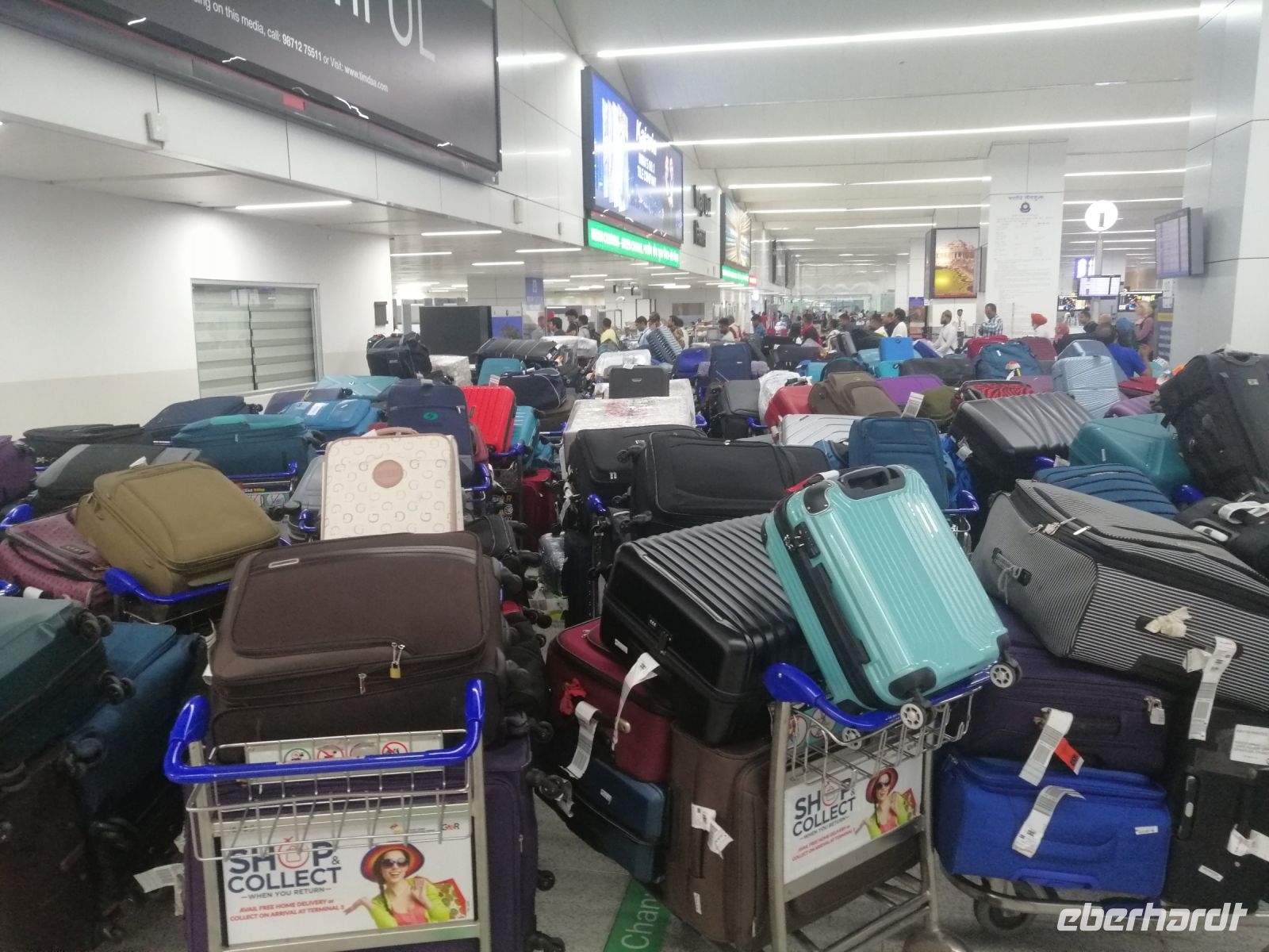 unsere Koffer sind auch da :-)