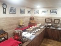 Abendessen im Hotel Cedar Inn in Darjeeling - sehr lecker