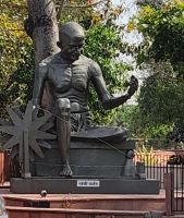 Raj Ghat, Mahatma Ghandi Denkmal