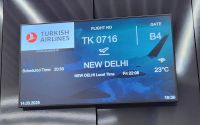 Flug von Deutschland über Istanbul nach Delhi
