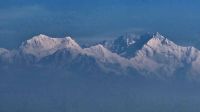 Tiger Hill - Blick auf die Himalaya Gipfel mit dem Kangchendzönga 8586m