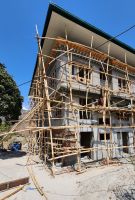 Baugerüst aus Bambus