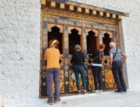 Beobachtung einer Zeremonie