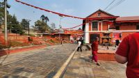 Am Pashupatinath - Tempel