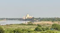 Blick auf das Taj Mahal, Rotes Fort, Agra