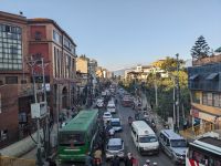 9) Verkehrsgewirr, stadtspaziergang heritage Walk, Kathmandu, Nepal