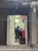 20) Friseur, Stadtspaziergang Heritage Walk, Kathmandu, Nepal