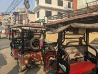 108) Mit dem Tuk Tuk zum Lumbini Sanskritik, Lumbini, Nepal