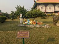 118) Deutsch-gesponsorter buddhistischer Tempel im Lumbini Sanskritiks, Lumbini, Nepal
