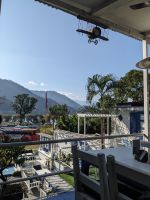 202) Mittagessen im Byanjan Restaurant im Zentrum von Pokhara, Nepal