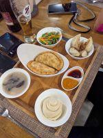 239) Abendessen im Hotel Tibet, Kathmandu, Nepal