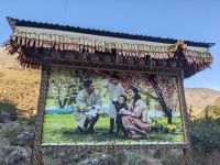 262) Königsfamilie - Paro Tachog Kloster, Paro, Bhutan
