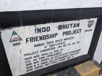 268) Brücke anlässlich indisch-bhutanischer Freundschaft, Bhutan