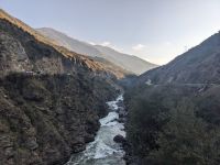 269) Brücke anlässlich indisch-bhutanischer Freundschaft, Bhutan