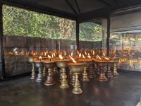 295) Offizieller Besuch des Erinnerungs-Chörten, Thimphu, Bhutan