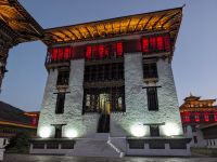 320) Dzong von Thimphu, Arbeits- und Wohnsitz des Königs, Thimphu, Bhutan