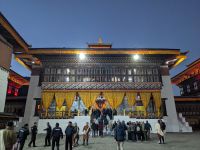 321) Dzong von Thimphu, Arbeits- und Wohnsitz des Königs, Thimphu, Bhutan