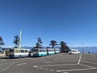 332) Doschula-Pass auf über 3.000m Höhe bei bester Sicht, Bhutan